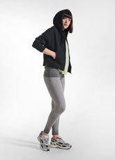 LEGGINGS A VITA ALTA EFFETTO SFUMATO NERO - FADED BLACK | DEHA