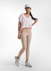 BROWN FADE EFFECT TOP AND LEGGINGS SET - | DEHA
