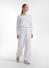 PANTALONI MAGNUM EFFETTO SFUMATO BIANCO - WHITE | DEHA
