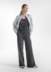 PANTALONI AMPI EFFETTO FADE NERO - BLACK | DEHA