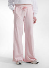 PANTALONI AMPI EFFETTO FADE ROSA - BLUSH PINK | DEHA