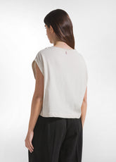 Faded Effect Tank Top - Multicolor - CLAY BEIGE | DEHA