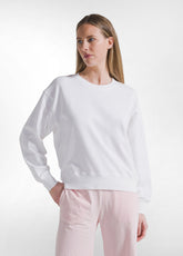 FELPA GIROCOLLO BIANCO - WHITE | DEHA