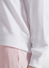 FELPA GIROCOLLO BIANCO - WHITE | DEHA