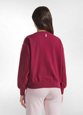 FELPA GIROCOLLO ROSSO - CHERRY RED | DEHA