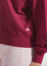 FELPA GIROCOLLO ROSSO - CHERRY RED | DEHA