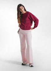 FELPA GIROCOLLO ROSSO - CHERRY RED | DEHA