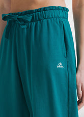 GREEN SOFT COTTON PANTS - Leisurewear | DEHA