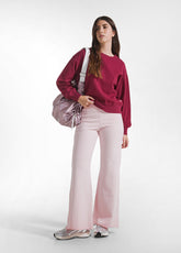 Verwaschene Flare-Hose - Pink - BLUSH PINK | DEHA