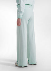 Verwaschene Flare-Hose - Blau - AQUA BLUE | DEHA