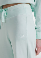 COMPLETO FELPA GIROCOLLO E PANTALONI FLARE EFFETTO SFUMATO BLU - Tute e Comfort Sets | DEHA