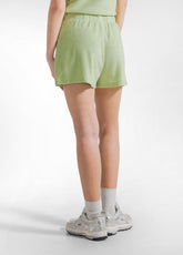 COMPLETO T-SHIRT E SHORT IN FELPA GIALLO - | DEHA