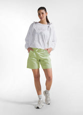 FELPA DOPPIO STRATO CON RETE BIANCO - WHITE | DEHA
