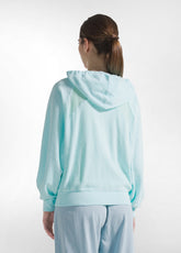 FELPA DOPPIO STRATO CON RETE BLU - AQUA BLUE | DEHA