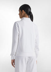 LIGHTWEIGHT CORE ZIP SWEATSHIRT WHITE - WHITE | DEHA