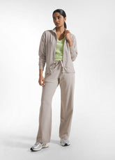 FELPA LEGGERA CORE CON ZIP BEIGE - Felpe e Maglie | DEHA