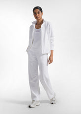 PANTALONE FELPA ORGANICA BIANCO - Activewear | DEHA