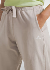 BEIGE ORGANIC SWEATPANTS - CLAY BEIGE | DEHA