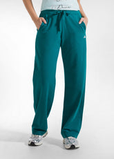 PANTALONE FELPA ORGANICA VERDE - PEACOCK GREEN | DEHA