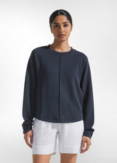 SWEATSHIRT IN MODAL SOFT TOUCH NERO - Leisurewear | DEHA