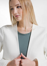 Open Scuba Sweatshirt Aus Baumwolle - Weiss - MILK WHITE | DEHA