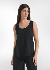 TOP COMFORT IN JERSEY ORGANICO NERO - Cotone Organico | DEHA