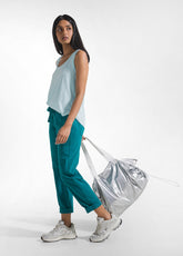 Bio-Jersey Komfort-Top - Blau - AQUA BLUE | DEHA