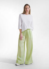 WHITE MAXI VISCOSE T-SHIRT - MADE IN ITALY | DEHA