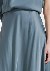 GONNA IN SATIN VERDE | DEHA