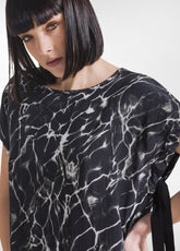 ABITO IN VISCOSA HABUTAI LEGGERA NERO - EcoVero - Fibra di Viscosa | DEHA