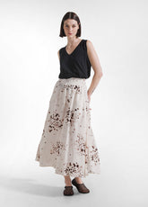 Fluid Flame Jersey Top - Black - BLACK | DEHA