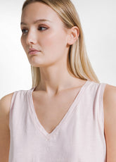 Fluid Flame Jersey Top - Pink - BLUSH PINK | DEHA