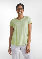 T-SHIRT IN COTONE FLAMMÈ GIALLO - Leisurewear | DEHA