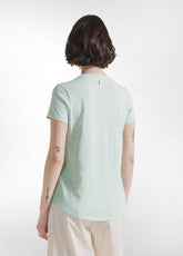 Green Slub Cotton T-Shirt - JADE GREEN | DEHA