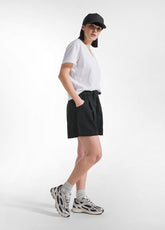 Flammé V-Neck T-Shirt - White - WHITE | DEHA