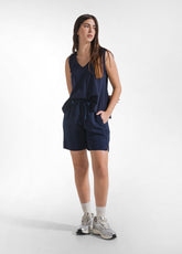 SHORTS IN TWILL DI LYOCELL BLU - DEHA ESSENTIALS | DEHA