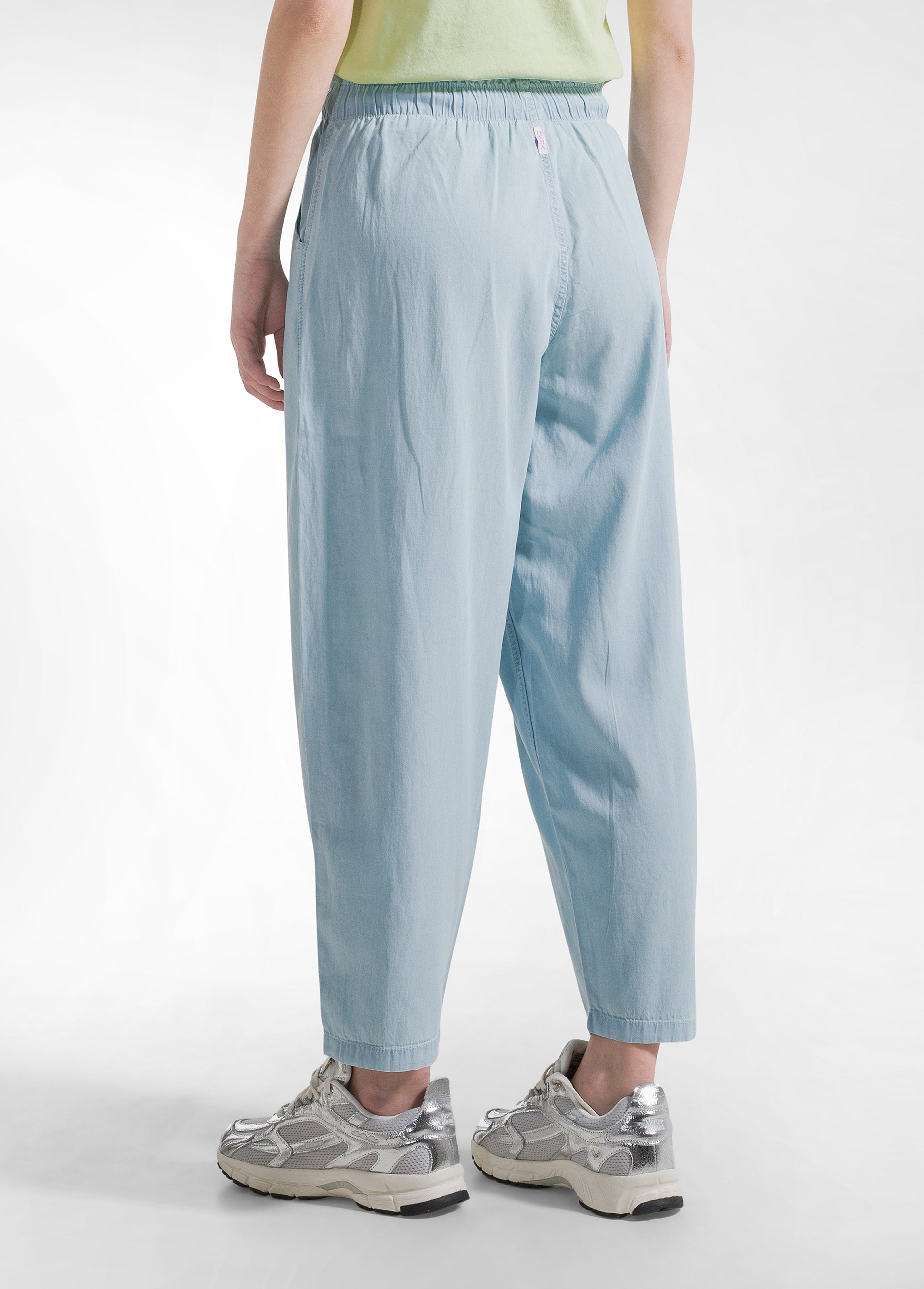 Balloon Pants In Denim Lyocell - Blue | DEHA