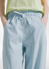 PANTALONI BALLOON IN DENIM LYOCELL BLU | DEHA