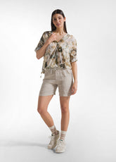 SHORTS IN LINO BEIGE - Leisurewear | DEHA