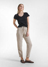 Leinenhose - Mehrfarbig - CLAY BEIGE | DEHA