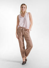 Leinenhose - Braun - KHAKI BROWN | DEHA