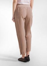 Leinenhose - Braun - KHAKI BROWN | DEHA