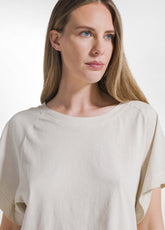 Ombre Effect T-Shirt In Organic Cotton - Multicolo - CLAY BEIGE | DEHA