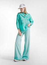 Bedrucktes Viskosehemd Mit Crumple-Effekt - Blau - Hemden & Blusen | DEHA