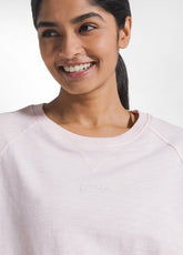 GILET IN COTONE FIAMMATO ROSA - BLUSH PINK | DEHA