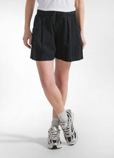 Lyocell Twill Shorts - Schwarz - BLACK | DEHA