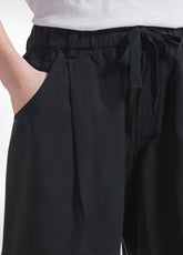 Lyocell Twill Shorts - Schwarz - BLACK | DEHA