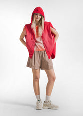 SHORTS IN TWILL DI LYOCELL MARRONE - KHAKI BROWN | DEHA