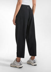 PANTALONI BALLOON IN TWILL DI LYOCELL NERO - BLACK | DEHA
