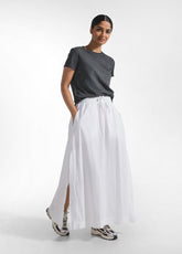 T-SHIRT EFFETTO SFUMATO IN COTONE ORGANICO NERO - Leisurewear | DEHA